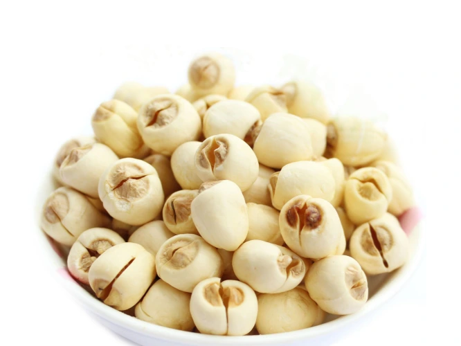 White Lotus Seeds Svpplier - Handmade De-cored White Lotus Seeds